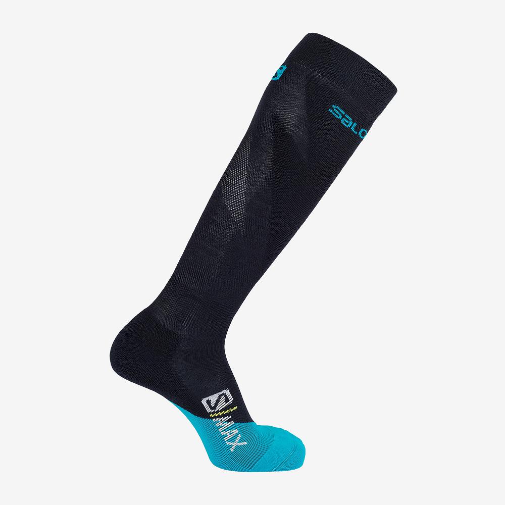 Salomon Israel S MAX W - Womens Socks - Navy (MEFS-04829)